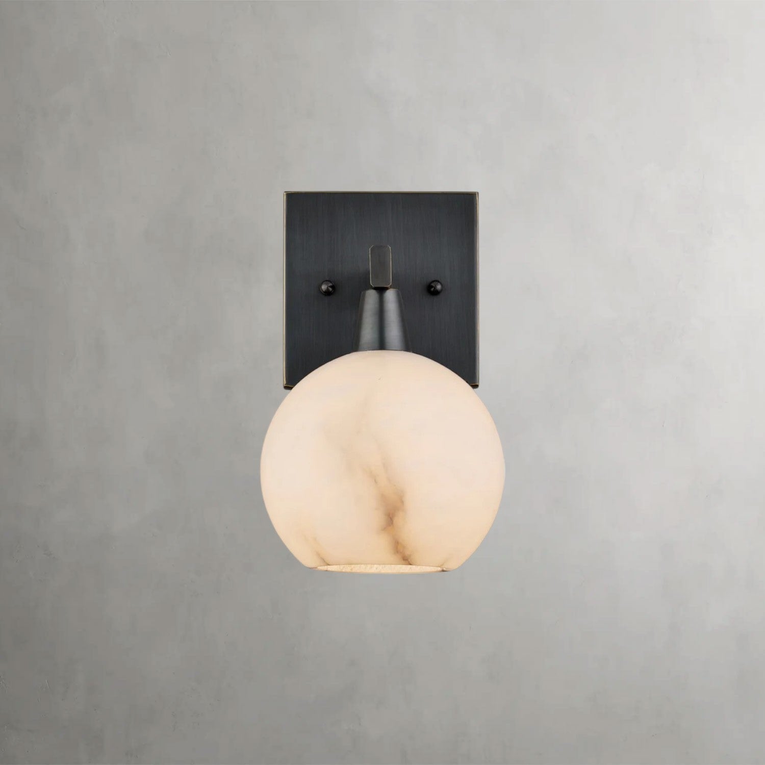 Alabaster Bath Wall Sconce